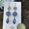 Blue Lovers! Delightful Vintage Button Earring Treasures   #DG66 - Image 2