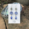 Blue Lovers! Delightful Vintage Button Earring Treasures   #DG66 - Image 4