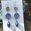 Blue Lovers! Delightful Vintage Button Earring Treasures   #DG66