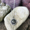 1950's Vintage "Mini" Button Pendant-Includes Sterling Silver Chain!   #83DD - Image 5