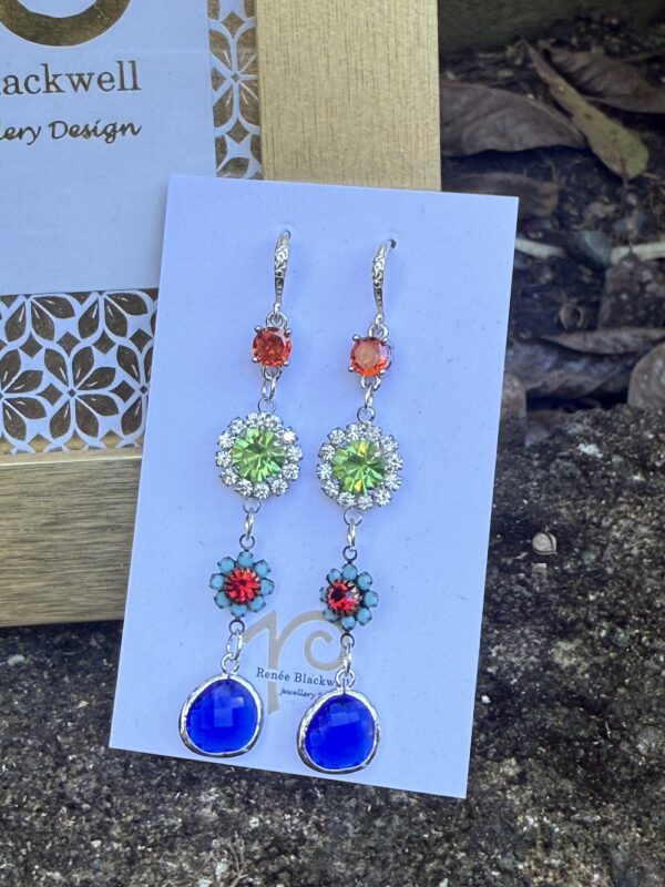 Colourful Shimmer, Sparkle & Shine Crystal Earring Treasures!   #BYP92 - Image 5