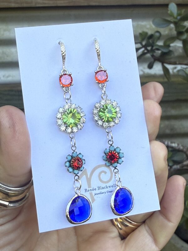 Colourful Shimmer, Sparkle & Shine Crystal Earring Treasures!   #BYP92