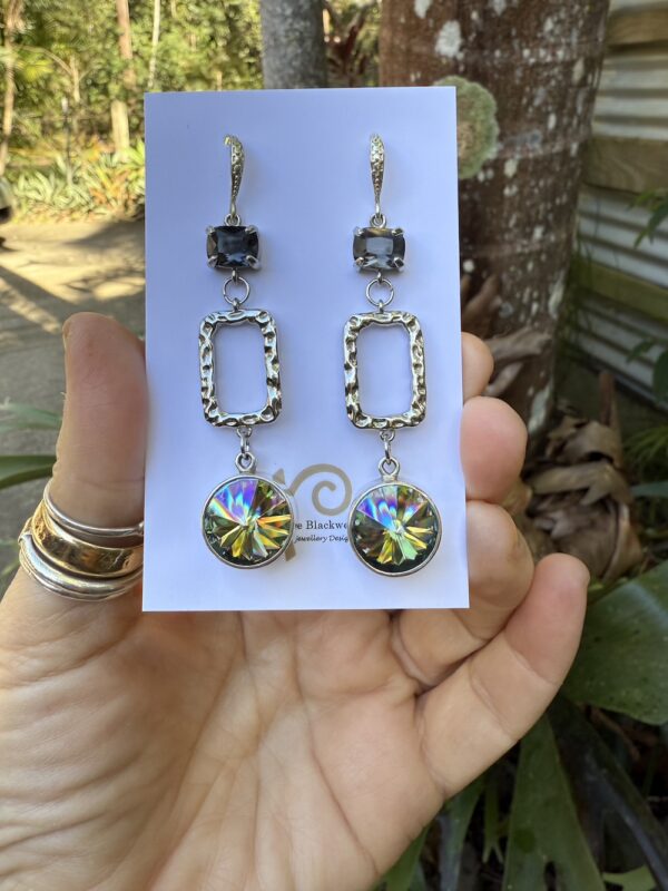 Stunning Swarovski Crystal Earring Treasures-Includes "Bonus Earrings!"   #LO99 - Image 4