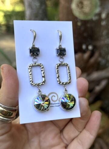 Stunning Swarovski Crystal Earring Treasures-Includes "Bonus Earrings!"   #LO99