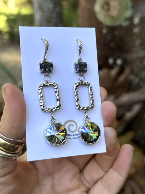 Stunning Swarovski Crystal Earring Treasures-Includes "Bonus Earrings!"   #LO99
