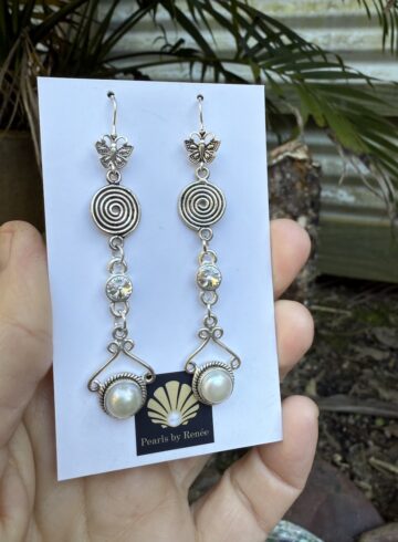 Pearl Earrings of the Week Guaranteed to Delight!   #WT54