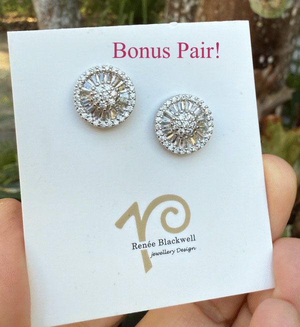Stunning Swarovski Crystal Earring Treasures-Includes "Bonus Earrings!"   #LO99 - Image 6