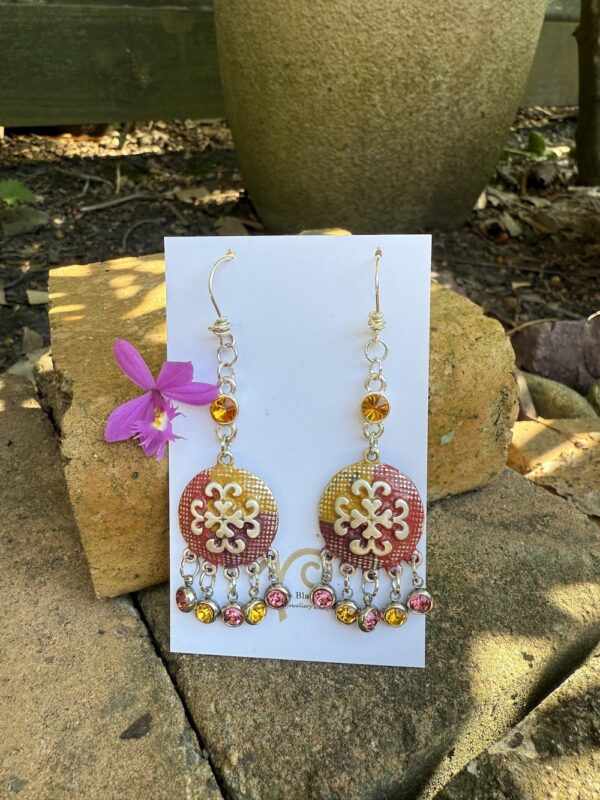 Crystal Earrings of the Week!   #JA94 - Image 3