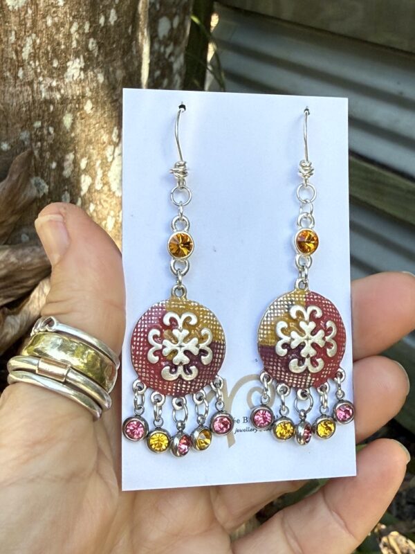 Crystal Earrings of the Week!   #JA94 - Image 4