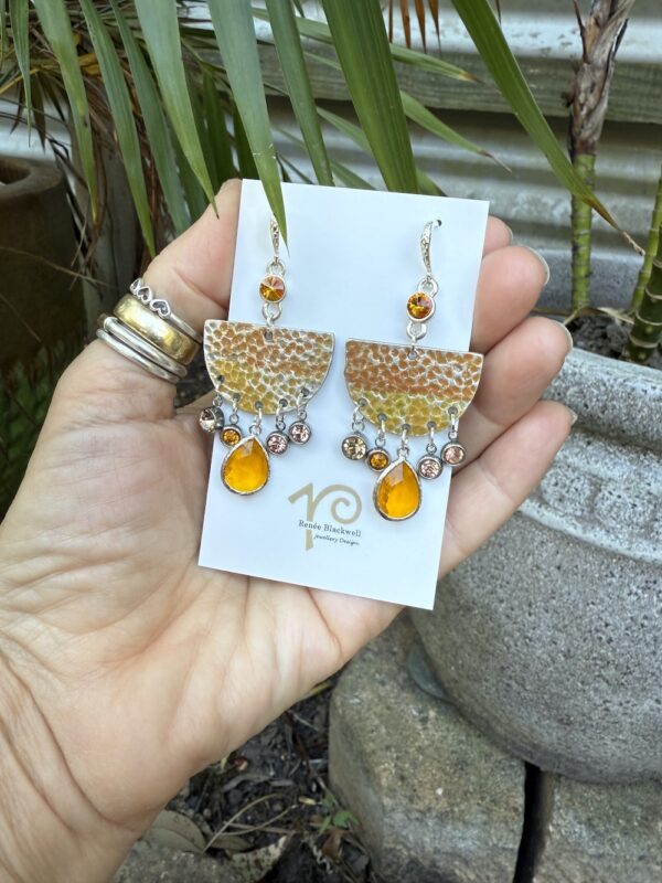 Unique & Extra Lovely One of a Kind Earrings fresh from the Studio!   #99UR - Image 3