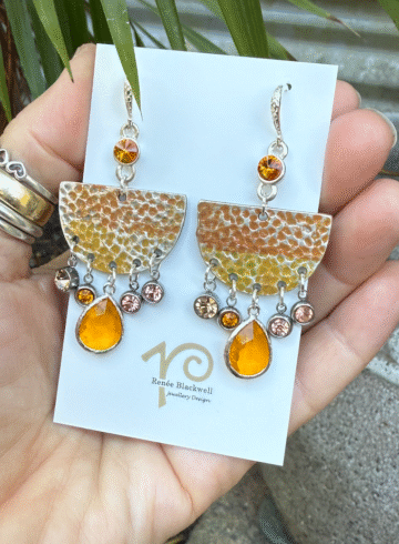Unique & Extra Lovely One of a Kind Earrings fresh from the Studio!   #99UR
