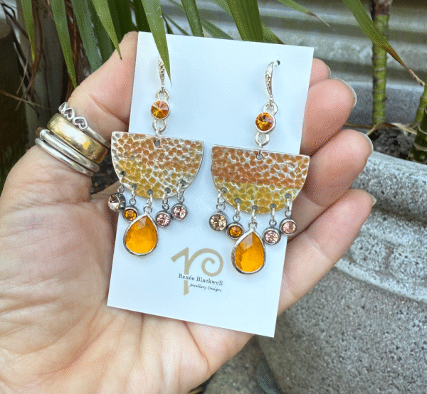 Unique & Extra Lovely One of a Kind Earrings fresh from the Studio!   #99UR