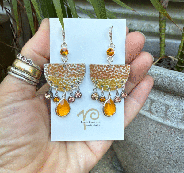 Unique & Extra Lovely One of a Kind Earrings fresh from the Studio!   #99UR - Image 4