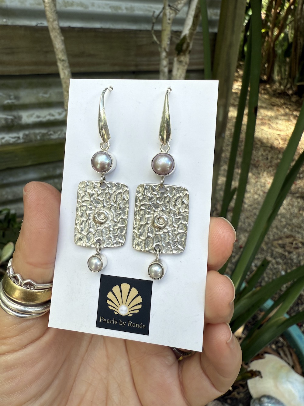 Glorious! New Pearl Earring Design Guaranteed to Delight! #FDEE - Image 4