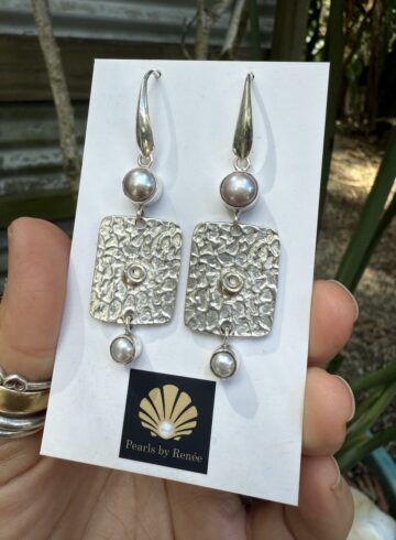 Glorious! New Pearl Earring Design Guaranteed to Delight!   #FDEE