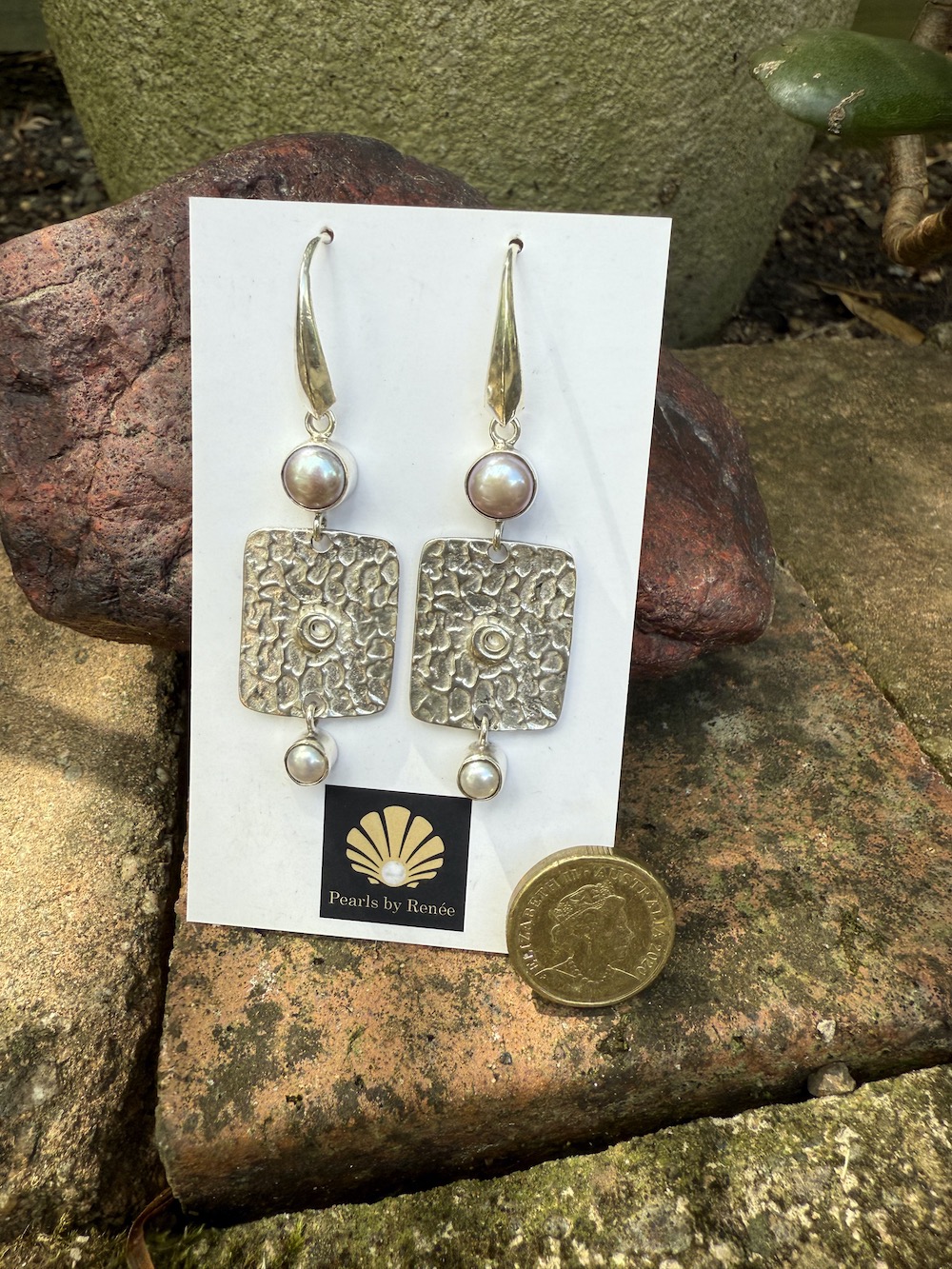 Glorious! New Pearl Earring Design Guaranteed to Delight! #FDEE - Image 2
