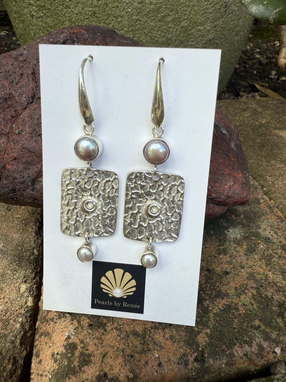 Glorious! New Pearl Earring Design Guaranteed to Delight! #FDEE - Image 3