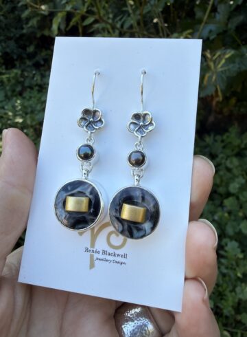 Renée's Pick! Vintage Button Earrings of the Week!    #RP88Z