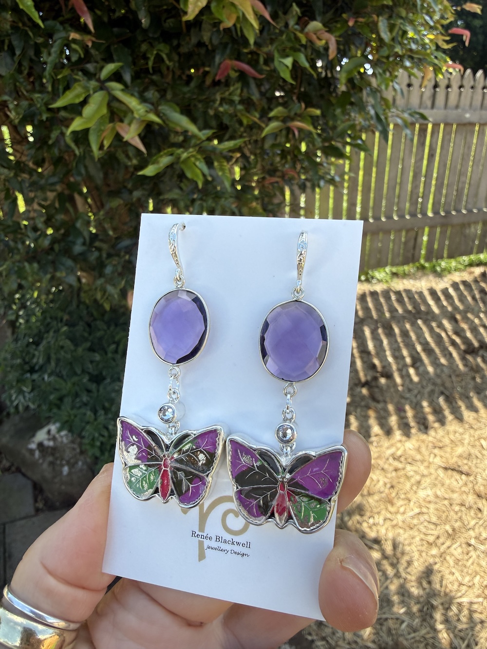 Butterfly Lovers Earring Delighst! #TWI65 - Image 2