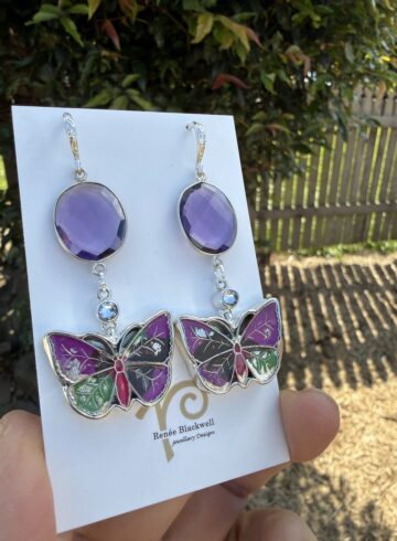 Butterfly Lovers Earring Delighst!   #TWI65