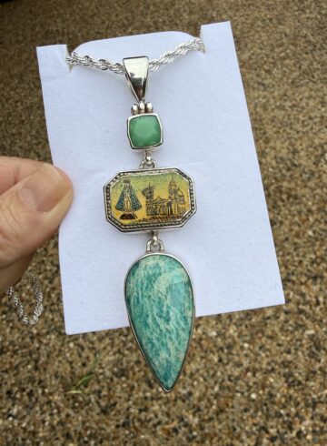 "Collectors Alert!" Remarkable Pendant fresh from the Studio!   #ZST52