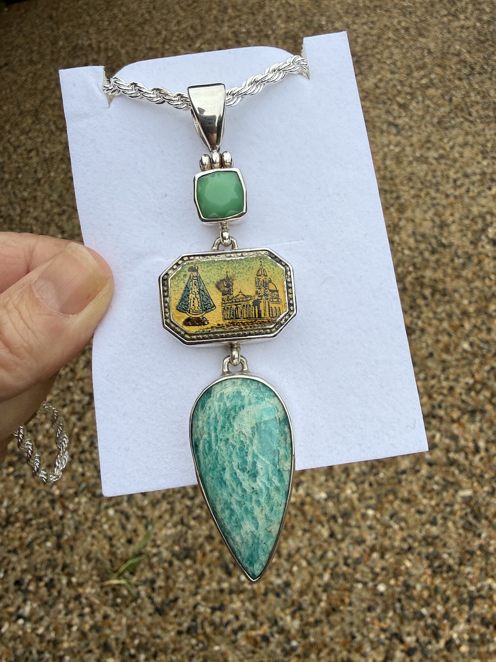 "Collectors Alert!" Remarkable Pendant fresh from the Studio! #ZST52