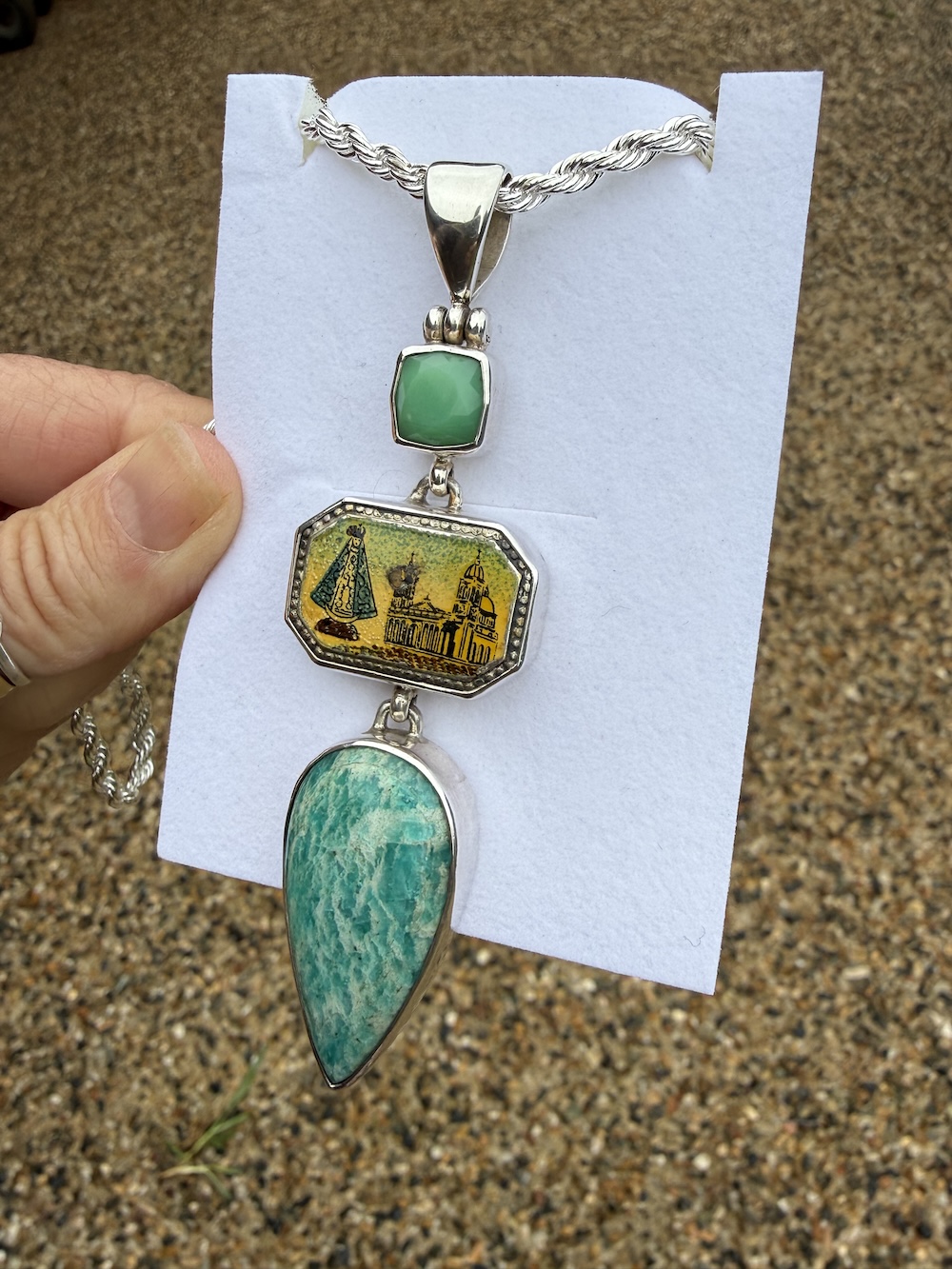 "Collectors Alert!" Remarkable Pendant fresh from the Studio! #ZST52 - Image 4