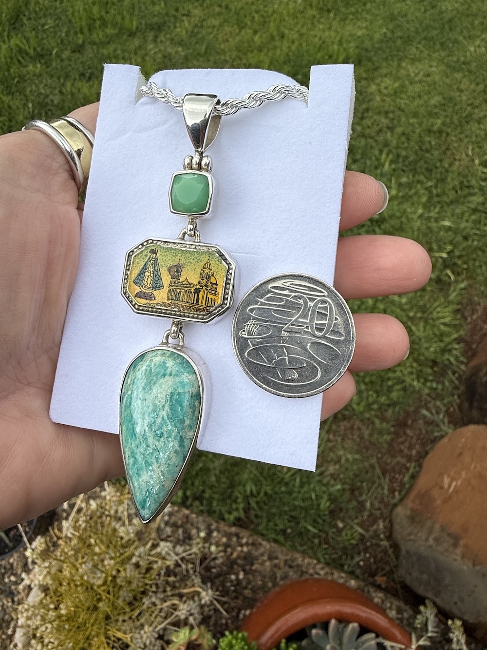 "Collectors Alert!" Remarkable Pendant fresh from the Studio! #ZST52 - Image 2